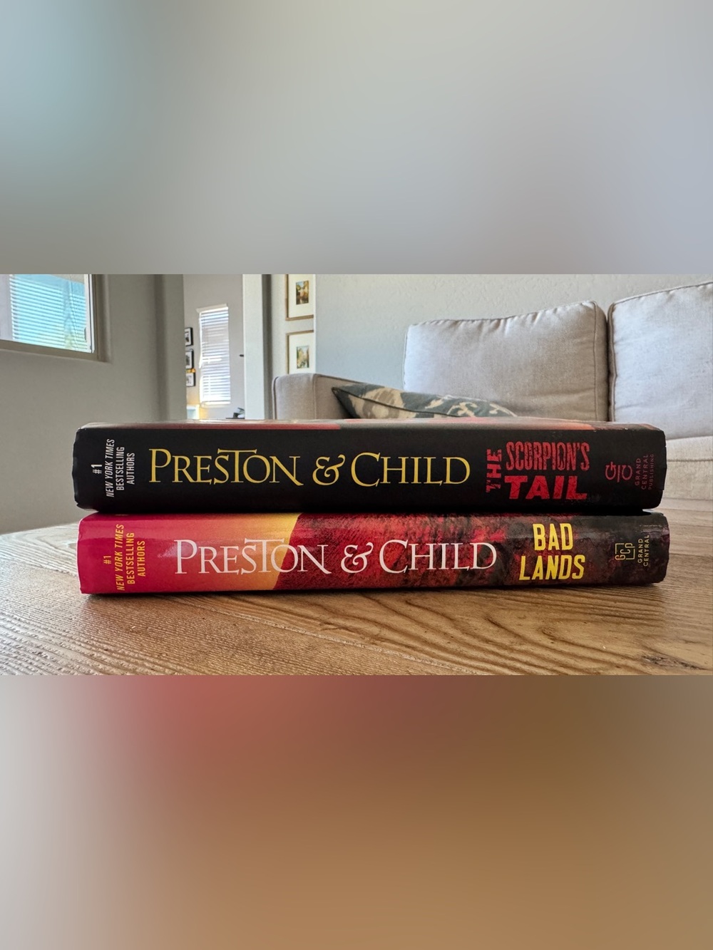 Preston & Child Hardcover Bundle: The Scorpion's Tail & Badlands (Books 2 & 3)